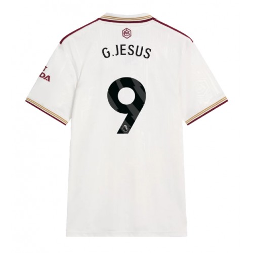 Arsenal Gabriel Jesus #9 Replica Third Stadium Shirt 2025-26 Short Sleeve Arsenal Gabriel Jesus #9 Replica Third Stadium Shirt 2025-26 Short Sleeve